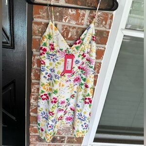 Emma Lee White Floral Mini Dress